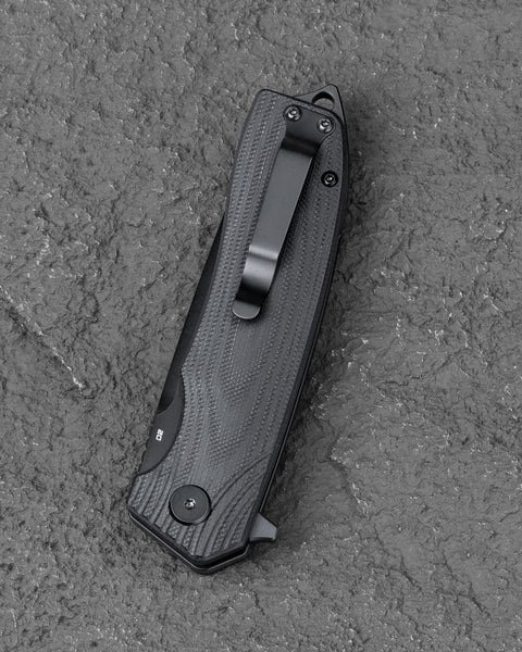 BESTECH LION BG01D Black G10 Handle 3.47" D2 Blade