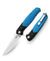 BESTECH SWORDFISH BG03D Black and blue G10 Handle 3.94" D2 Blade