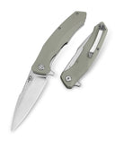 BESTECH WARWOLF BG04C Beige G10 Handle 3.5