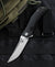 BESTECH SCIMITAR BG05A-1 Black G10 Handle 3.5" D2 Blade