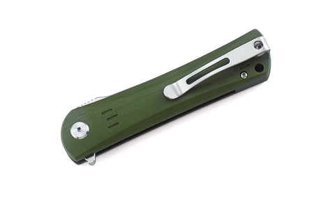 BESTECH KENDO BG06B-1 Army Green G10 Handle 3.5" D2 Blade
