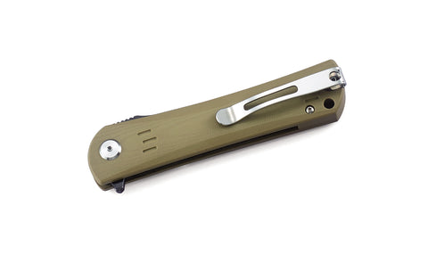BESTECH KENDO BG06C-2 Beige G10 Handle 3.5" D2 Blade
