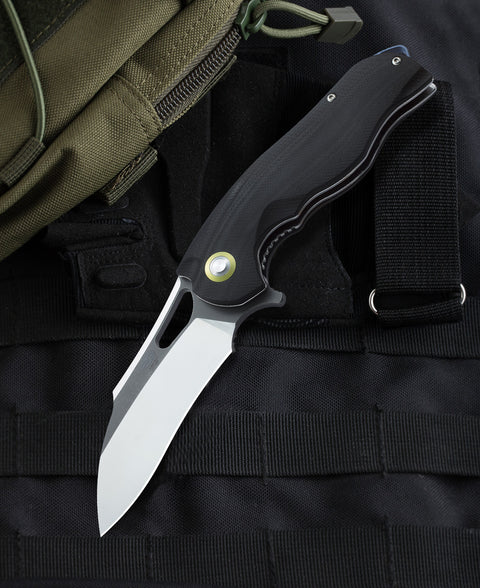 BESTECH RHINO BG08A-2 3.35" 154CM Blade G10 Handle