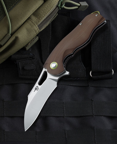 BESTECH RHINO BG08B-1 3.35" 154CM Blade G10 Handle
