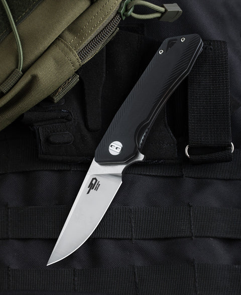 BESTECH THORN BG10A-2 2.76" 12C27 Blade G10 Handle