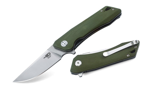 BESTECH THORN BG10B-2 2.76" 12C27 Blade G10 Handle