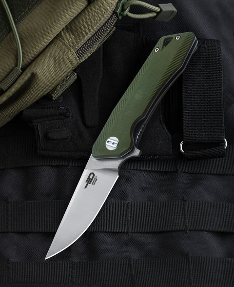 BESTECH THORN BG10B-2 2.76" 12C27 Blade G10 Handle