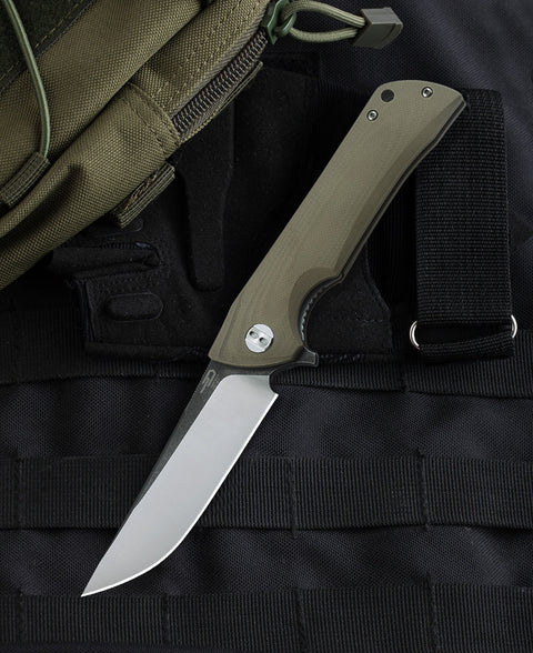 BESTECH PALADIN G10 Handle: 3.94" D2 Blade BG13B-2
