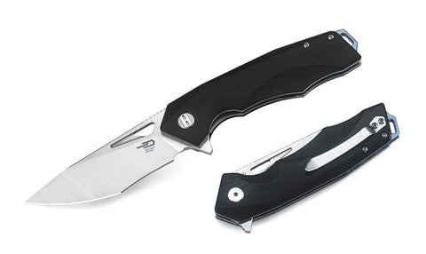 BESTECH TOUCAN G10 Handle: 3.47" D2 Blade BG14A-1