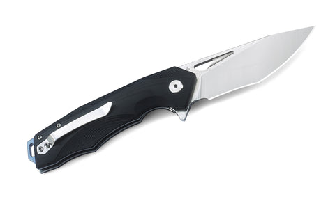 BESTECH TOUCAN G10 Handle: 3.47" D2 Blade BG14A-1
