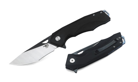 BESTECH TOUCAN G10 Handle: 3.47" D2 Blade BG14A-2