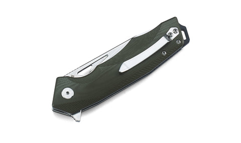 BESTECH TOUCAN G10 Handle: 3.47" D2 Blade BG14B-1