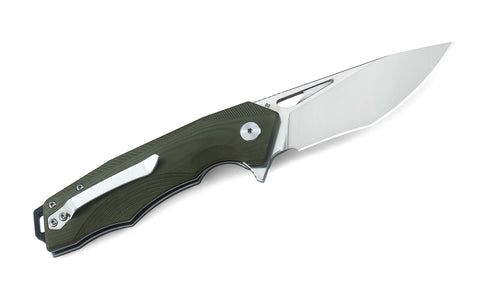 BESTECH TOUCAN G10 Handle: 3.47" D2 Blade BG14B-1
