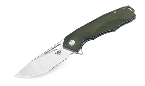 BESTECH TOUCAN G10 Handle: 3.47" D2 Blade BG14B-1