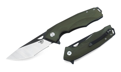 BESTECH TOUCAN G10 Handle: 3.47" D2 Blade BG14B-2