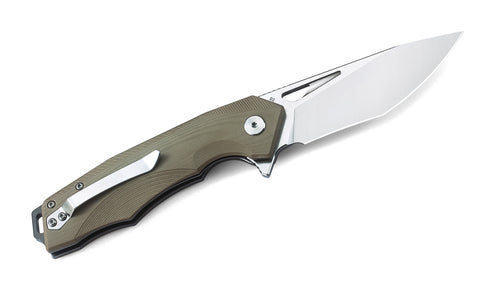 BESTECH TOUCAN G10 Handle: 3.47" D2 Blade BG14C-1