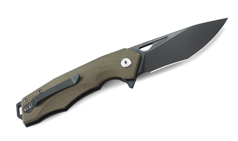 BESTECH TOUCAN G10 Handle: 3.47" D2 Blade BG14C-2