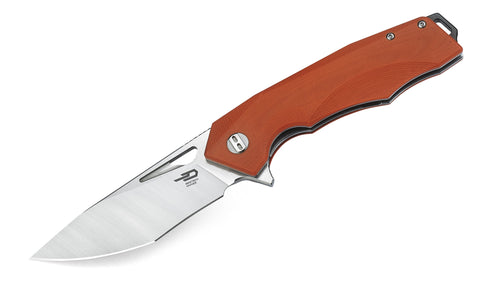 BESTECH TOUCAN G10 Handle: 3.47" D2 Blade BG14D-1