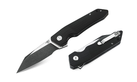 BESTECH BARRACUDA G10 Handle: 3.43" D2 Blade BG15A-2