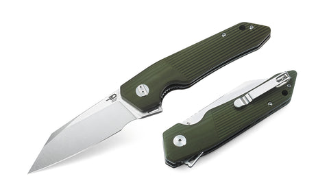 BESTECH BARRACUDA G10 Handle: 3.43" D2 Blade BG15B-1