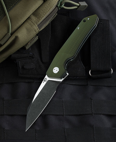 BESTECH BARRACUDA G10 Handle: 3.43" D2 Blade BG15B-2