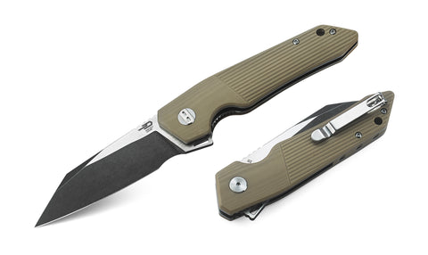 BESTECH BARRACUDA G10 Handle: 3.43" D2 Blade BG15C-2