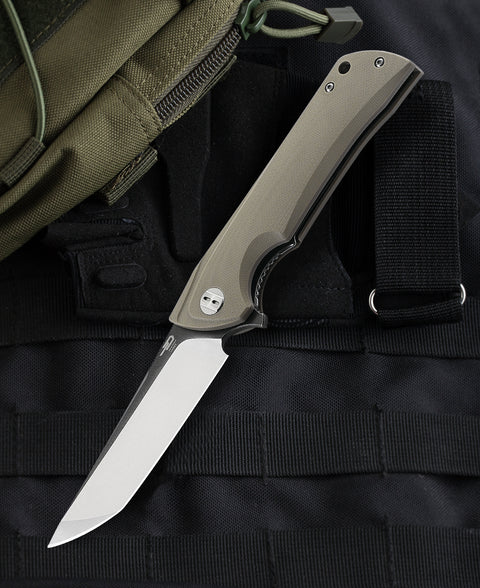 BESTECH PALADIN G10 Handle: 3.54" D2 Blade BG16B-2