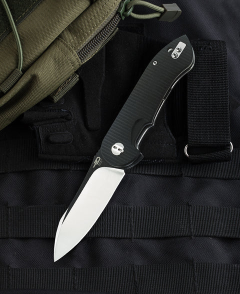 BESTECH TORPEDO G10 Handle: 3.21" D2 Blade BG17A-2