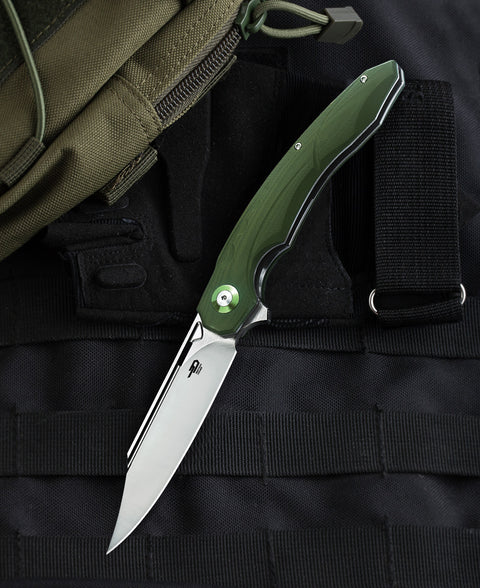 BESTECH FANGA BG18B G10 Handle 4.25" D2 Blade