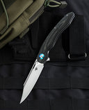BESTECH FANGA BG18D Interlayer with Carbon Fiber and G10 Handle 4.25