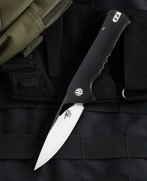 BESTECH MUSKIE BG20A-2 3.54" D2 Blade G10 Handle