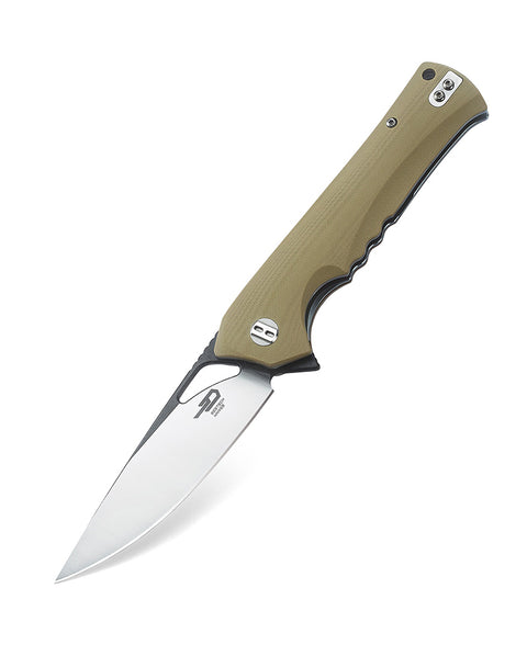 BESTECH MUSKIE BG20C-2 3.54" D2 Blade G10 Handle