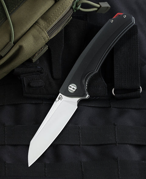 BESTECH TEXEL G10 Handle: 3.23" D2 Blade BG21A-1