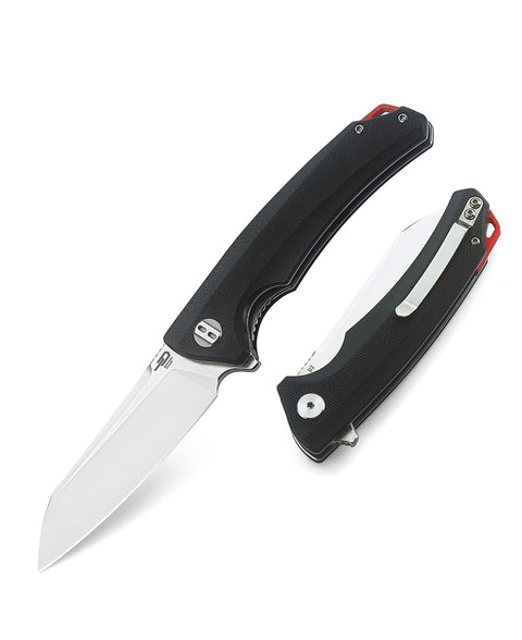 BESTECH TEXEL G10 Handle: 3.23" D2 Blade BG21A-1
