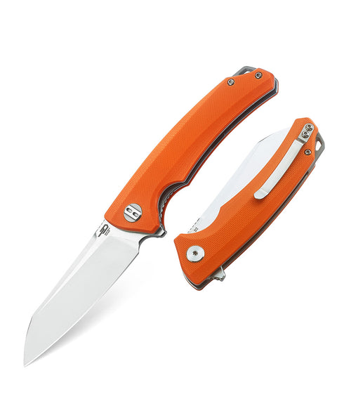 BESTECH TEXEL G10 Handle: 3.23" D2 Blade BG21D-1