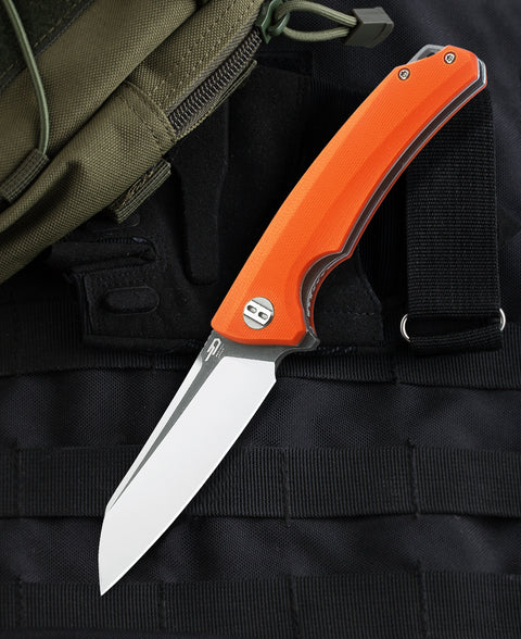 BESTECH TEXEL G10 Handle: 3.23" D2 Blade BG21D-2