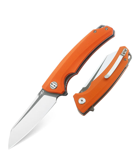 BESTECH TEXEL G10 Handle: 3.23" D2 Blade BG21D-2