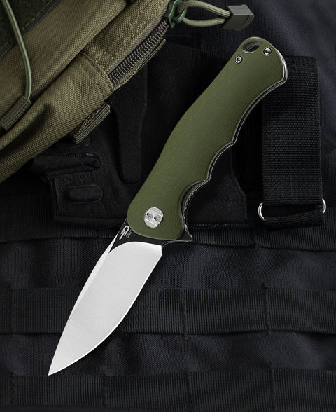 BESTECH BOBCAT G10 Handle: 3.23" D2 Blade BG22B-2