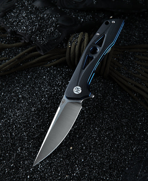 BESTECH EYE OF RA G10 Handle: 3.39" D2 Blade BG23A
