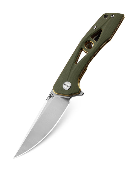 BESTECH EYE OF RA G10 Handle: 3.39" D2 Blade BG23B