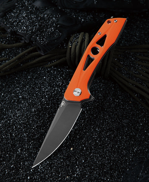 BESTECH EYE OF RA G10 Handle: 3.39" D2 Blade BG23D
