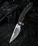 BESTECH IRIDA BG25D Interlayer with Carbon Fiber and G10 Handle 3.82