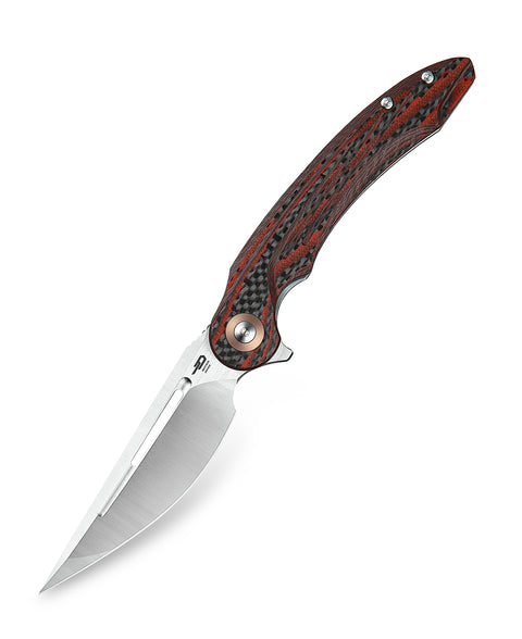 BESTECH IRIDA BG25E Interlayer with Carbon Fiber and G10 Handle 3.82" 14C28N Blade