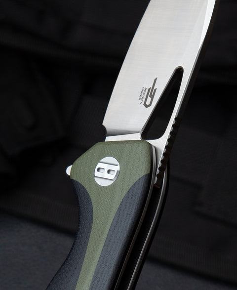 BESTECH KOMODO G10 Handle: 3.35" D2 Blade BG26A