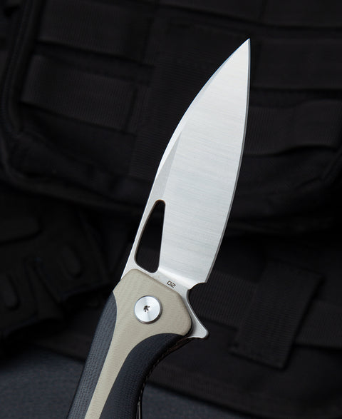 BESTECH KOMODO G10 Handle: 3.35" D2 Blade BG26B