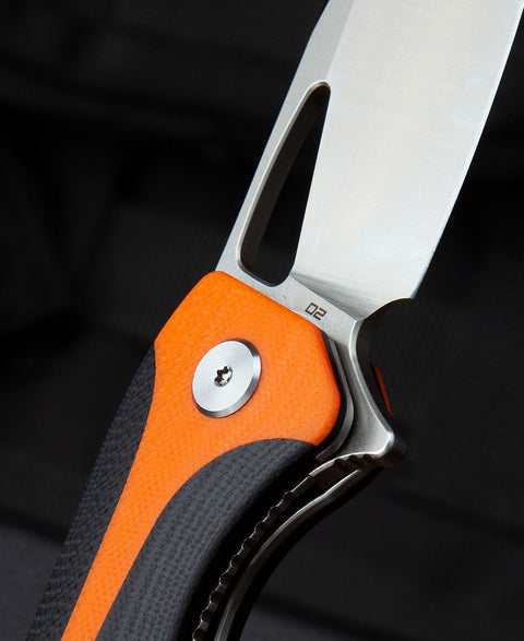 BESTECH KOMODO G10 Handle: 3.35" D2 Blade BG26C