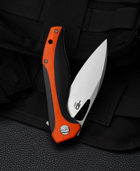 BESTECH KOMODO G10 Handle: 3.35" D2 Blade BG26C