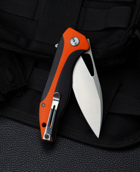 BESTECH KOMODO G10 Handle: 3.35" D2 Blade BG26C