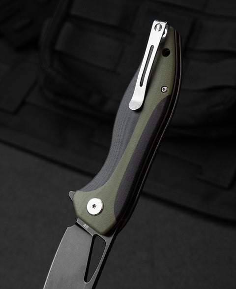 BESTECH KOMODO G10 Handle: 3.35" D2 Blade BG26D