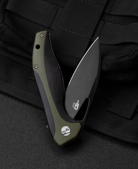 BESTECH KOMODO G10 Handle: 3.35" D2 Blade BG26D
